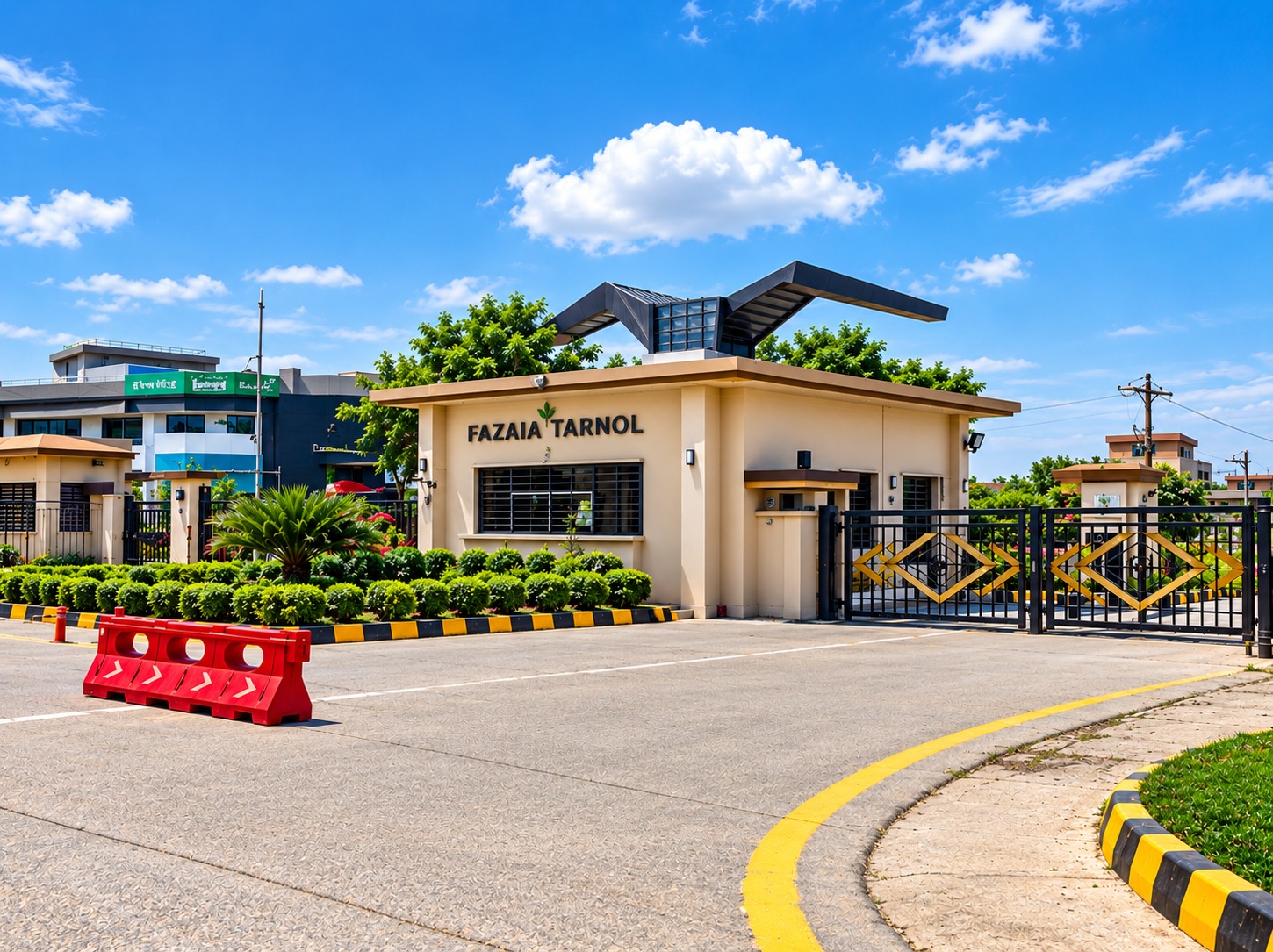 Fazaia Gate & Signboard