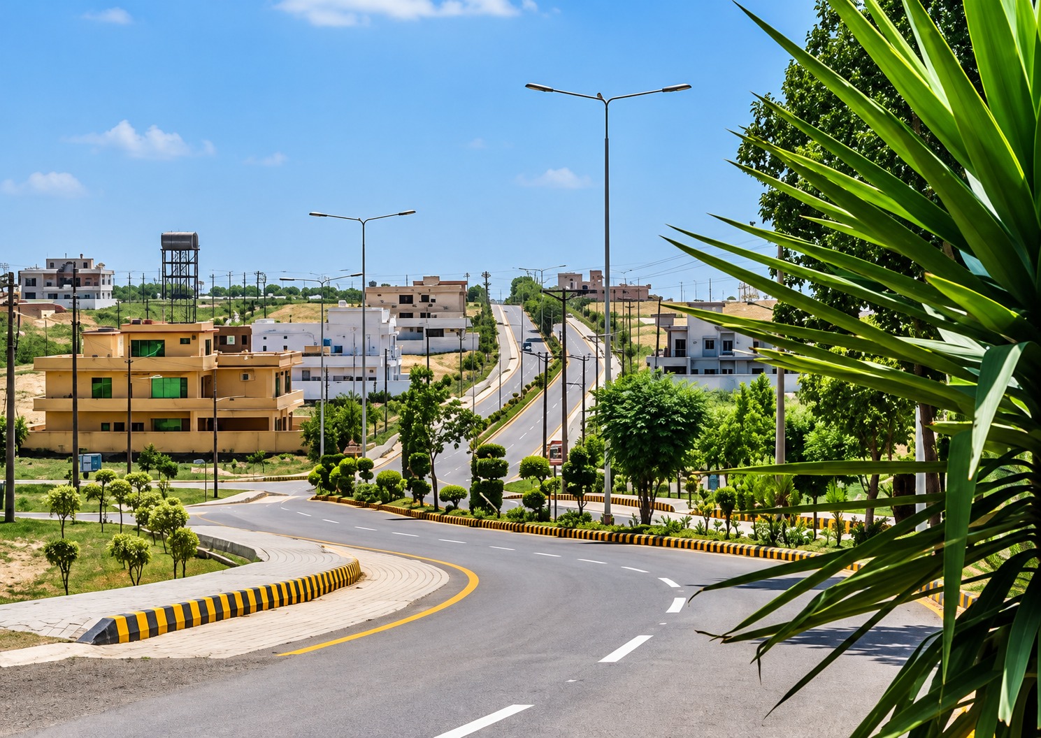Fazaia Main Roads