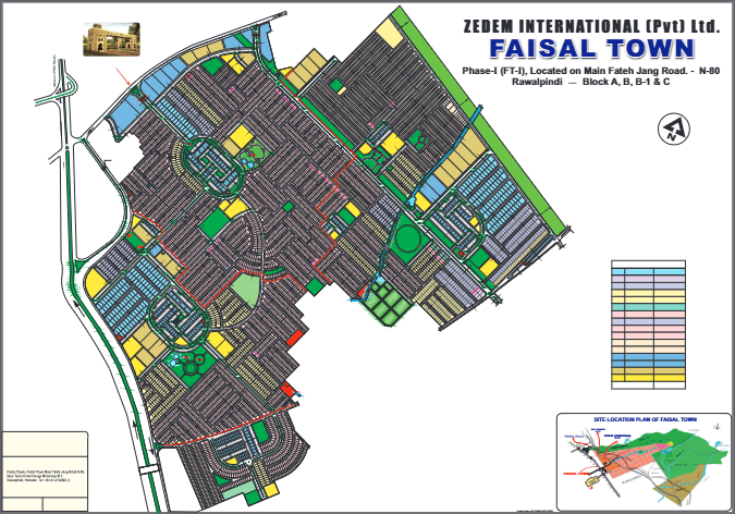 Layout Plan Fazaia Tarnol & Islamabad