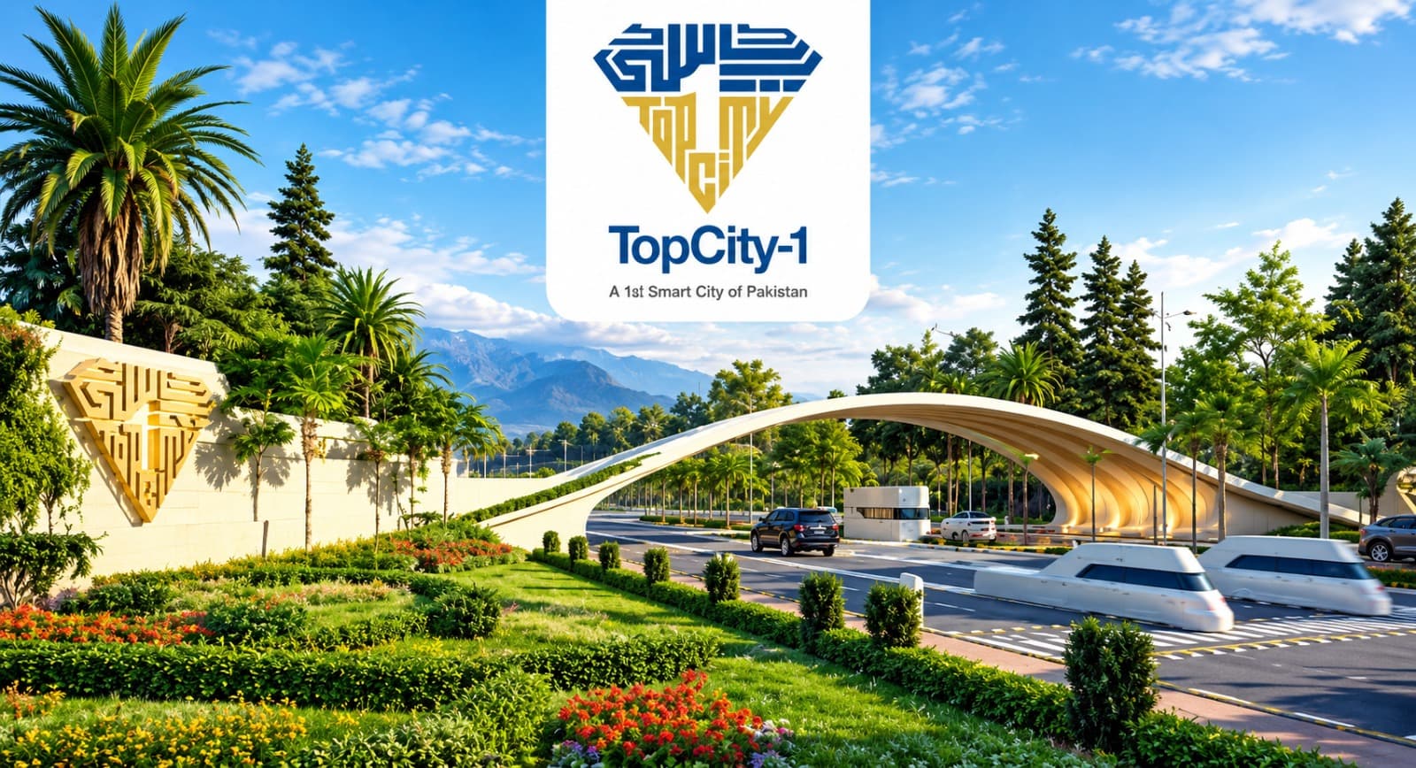 Top City Entrance Road